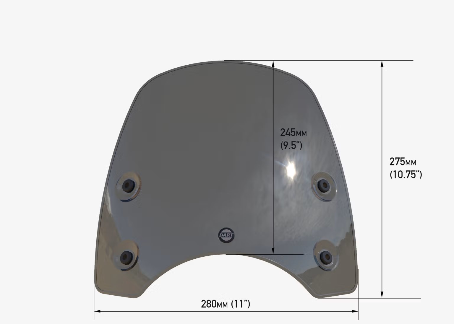 DART Classic S3 フライスクリーン